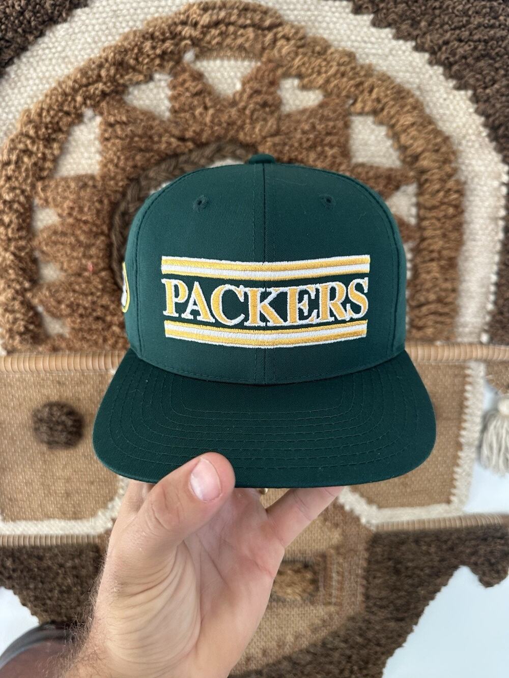 Vintage Annco Green Bay Packers Snapback Hat